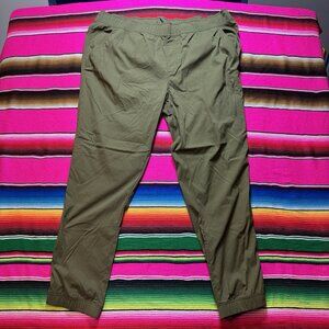 Outdoor Research Zendo Jogger Pants Mens XXL 2XL Green Lightweight Tech Pants